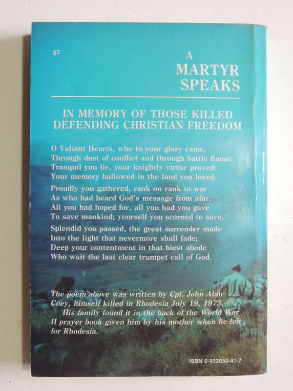 A Martyr Speaks - Journal Of The Late John Alan Coey (Inscribed By The Coey) Family  John Coey