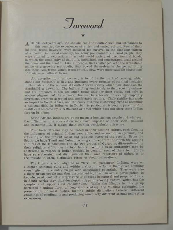 Indian Delights, A Book of Recipes by the Women's Cultural Gr - Ed Zuleikha Mayat  2nd Impr APR 1961