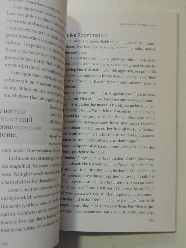 The 5 Love Languages: The Secret To Love That Lasts - Gary Chapman