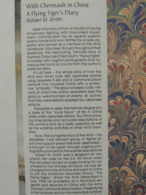 With Chennault In China: A Flying Tiger's Diary - Robert M. Smith