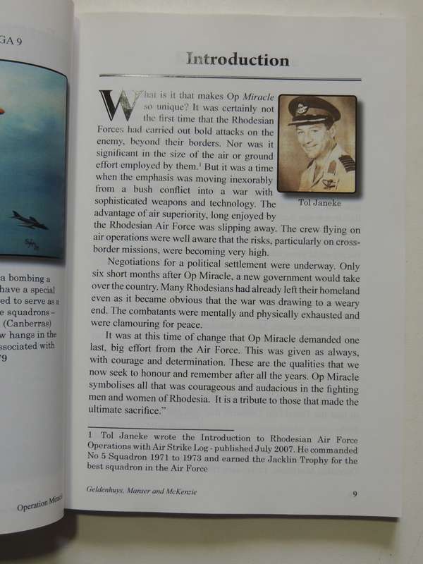 Operation Miracle - A Tribute To Three Bold Airmen  Geldenhuys, Manser & McKenzie