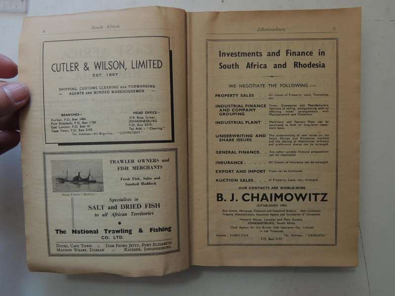 The Year Book And Guide To East Africa 1953  - ed A. Gordon-Brown, FRGS  Complete With Folding Map