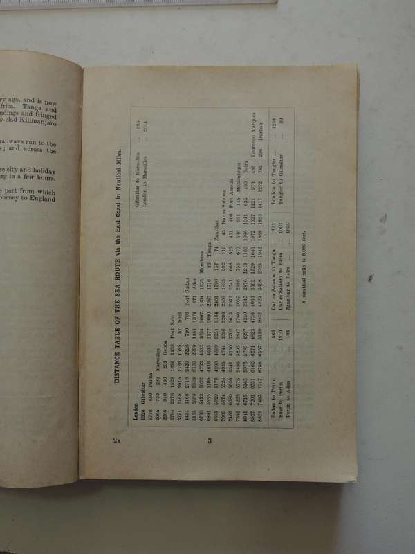 The Year Book And Guide To East Africa 1953  - ed A. Gordon-Brown, FRGS  Complete With Folding Map
