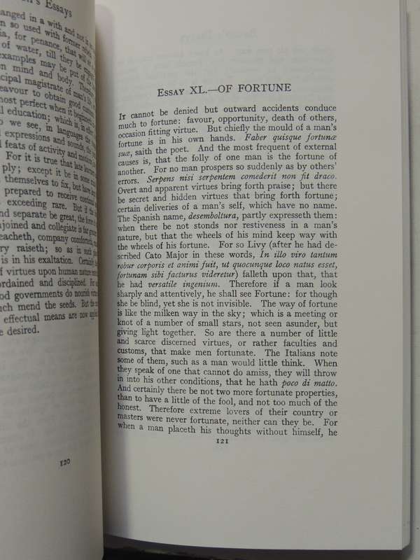 Complete Essays - Francis Bacon