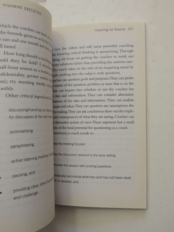 Highwire Executive: Top Coaching Secrets To Transform Your Work And Home Life - Peter Stephenson