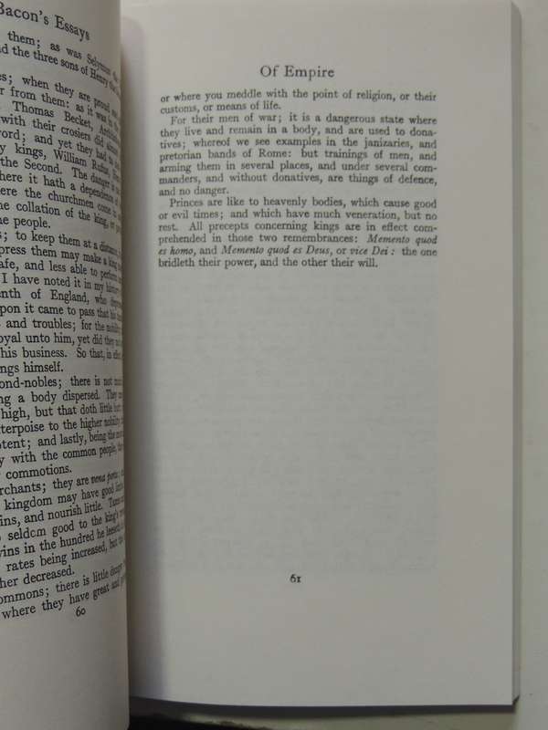 Complete Essays - Francis Bacon