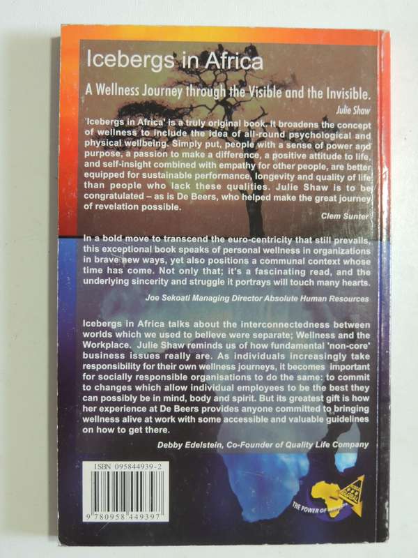 Icebergs In Africa: A Wellness Journey Through The Visible And The Invisible - Julie Shaw