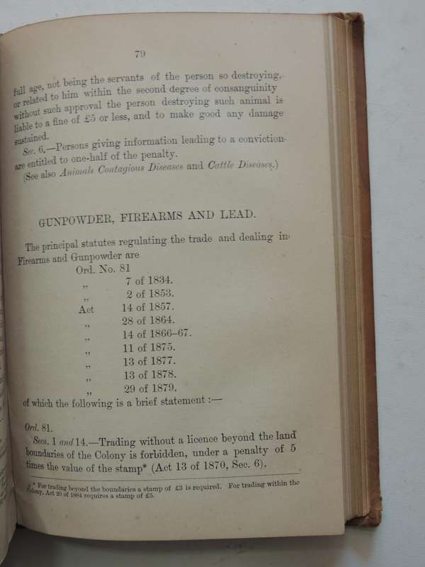 Epitome Of The Criminal Law Of The Cape Of Good Hope Specially Adapted For The Cape Police- BV Shaw