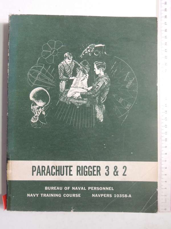 Parachute Rigger 3 & 2 Bureau Of Naval Personnel