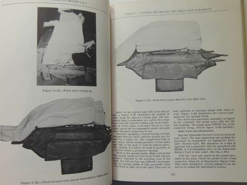 Parachute Rigger 3 & 2 Bureau Of Naval Personnel