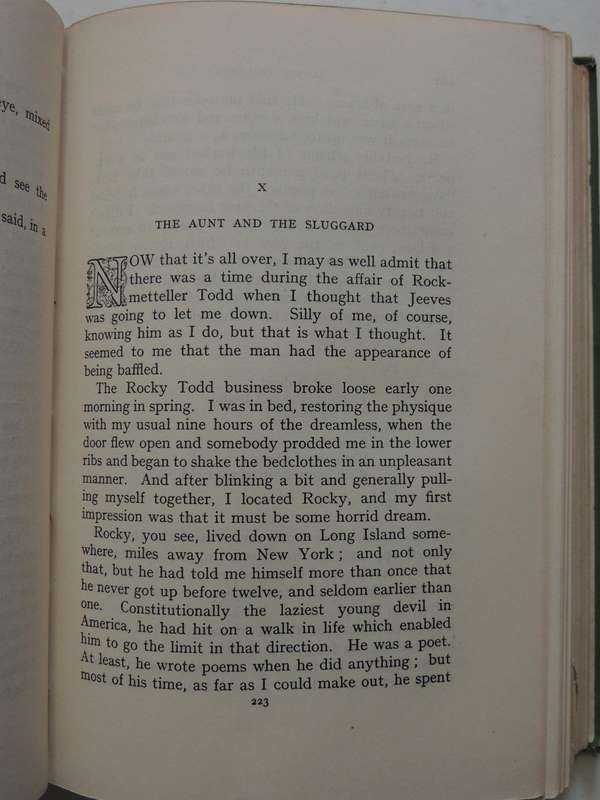 Jeeves Omnibus  - P.G. Wodehouse   1st Edition 1931
