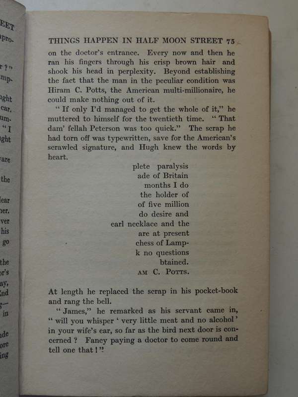 Bull-Dog Drummond  -  "Sapper" Cyril McNeile     1st Edition 1920