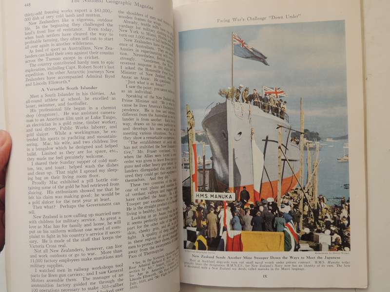 National Geographic Volume LXXXI Number Four, April 1942    AS IS