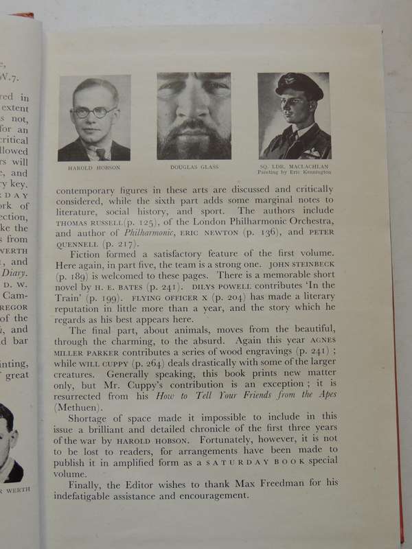 The 1943 Saturday Book - ed Leonard Russell