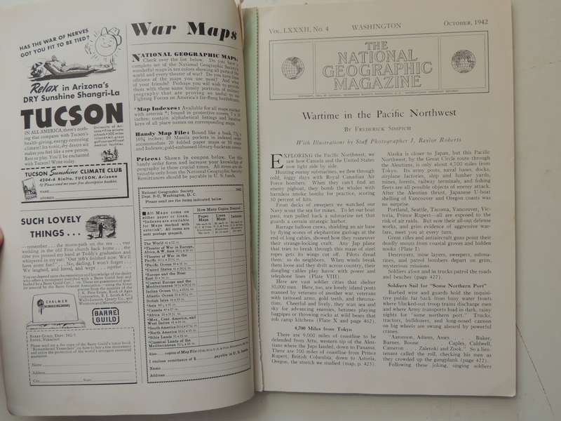 National Geographic Volume LXXXII Number Four, October 1942