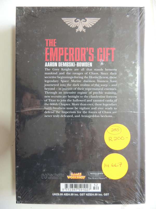 The Emperor's Gift -  Warhammer 40 000 Legends Collection (Issue 52  Vol 60)- Aaron Dembski-Bowden