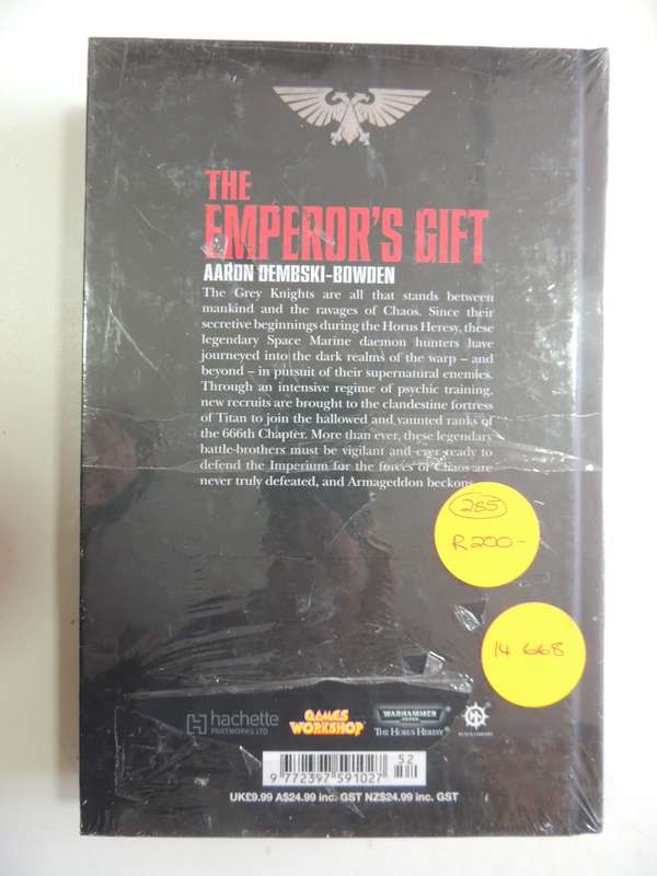 The Emperor's Gift -  Warhammer 40 000 Legends Collection (Issue 52  Vol 60)- Aaron Dembski-Bowden