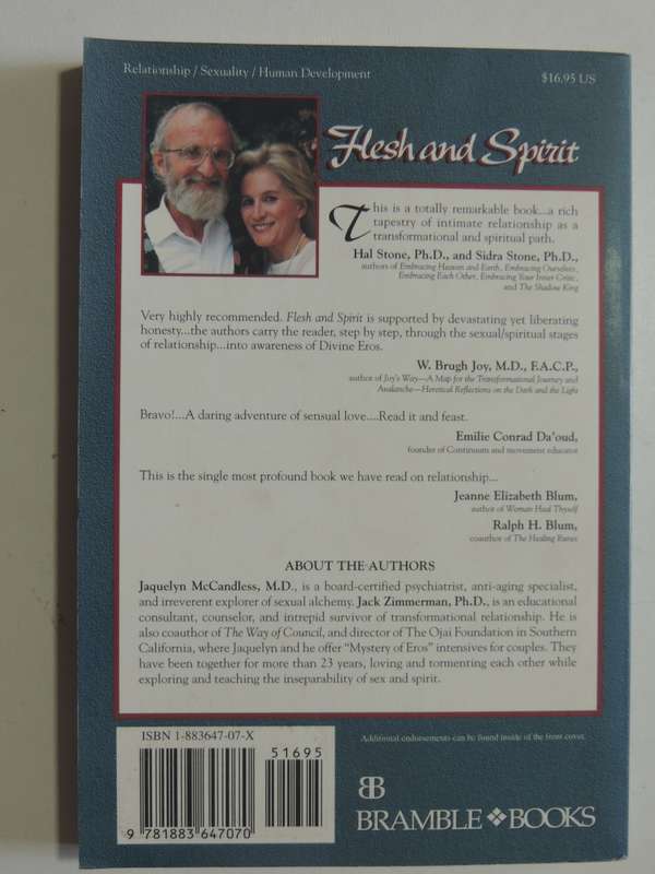 Flesh And Spirit: The Mystery Of Intimate Relationship - Jack Zimmerman & Jaquelyn McCandless
