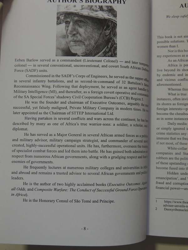 The War for Africa: Conflict, Crime, Corruption and Foreign Interests - Eeben Barlow