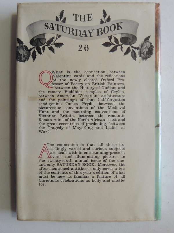 The Saturday Book Vol 26 - ed John Hadfield  (1966)