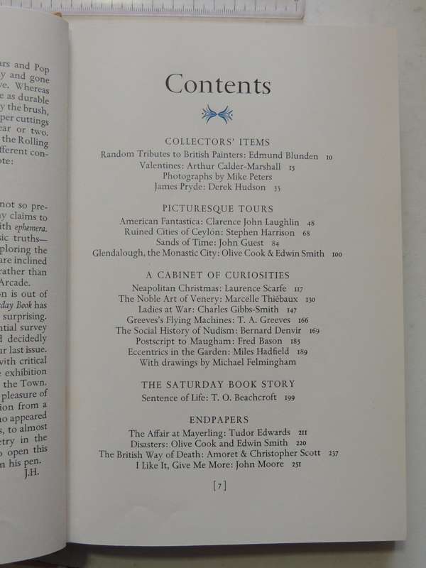 The Saturday Book Vol 26 - ed John Hadfield  (1966)