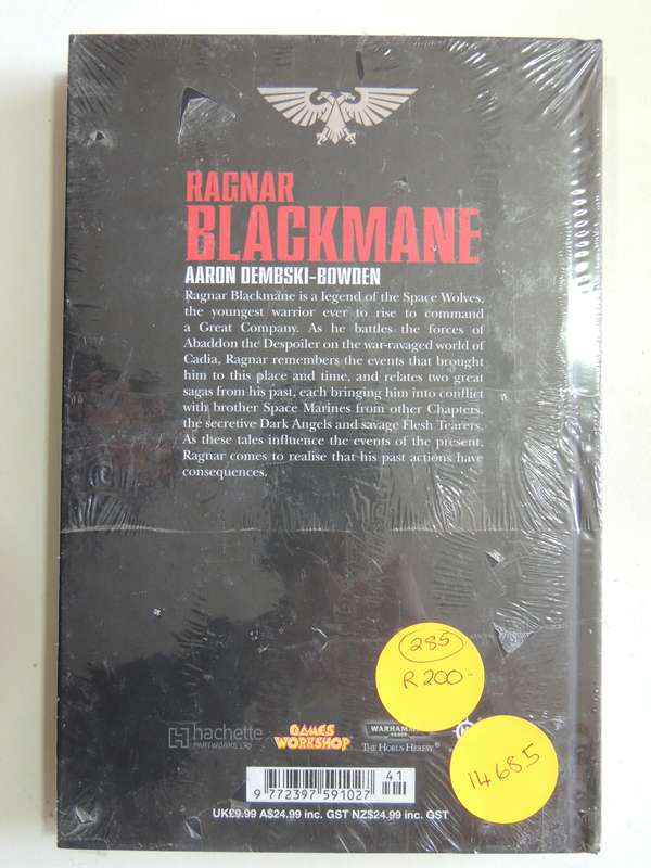 Ragnar Blackmane -  Warhammer 40 000 Legends Collection (Issue41  Vol 26) - Aaron Dembski-Bowden