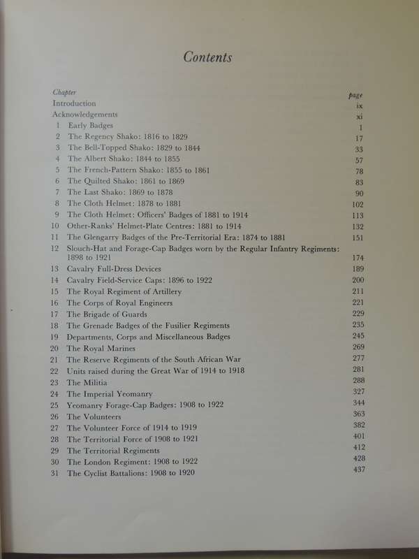 Head-Dress Badges Of The British Army - Arthur L. Kipling and Hugh L. King  2 Vol Set