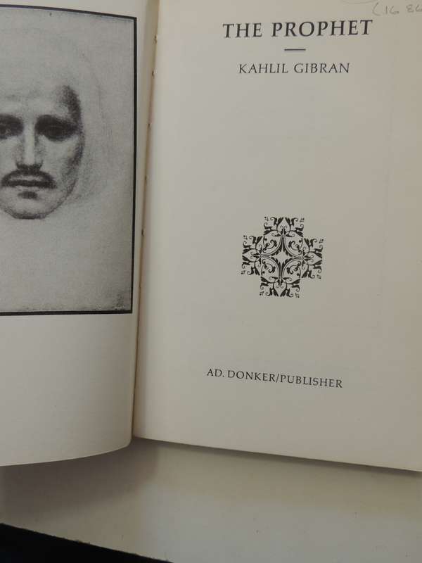 The Prophet  - Kahil Gibran