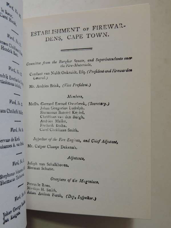 The African Court Calendar For MDCCCX (1810) Under The Sanction Of Government -compiled by Geo. Ross