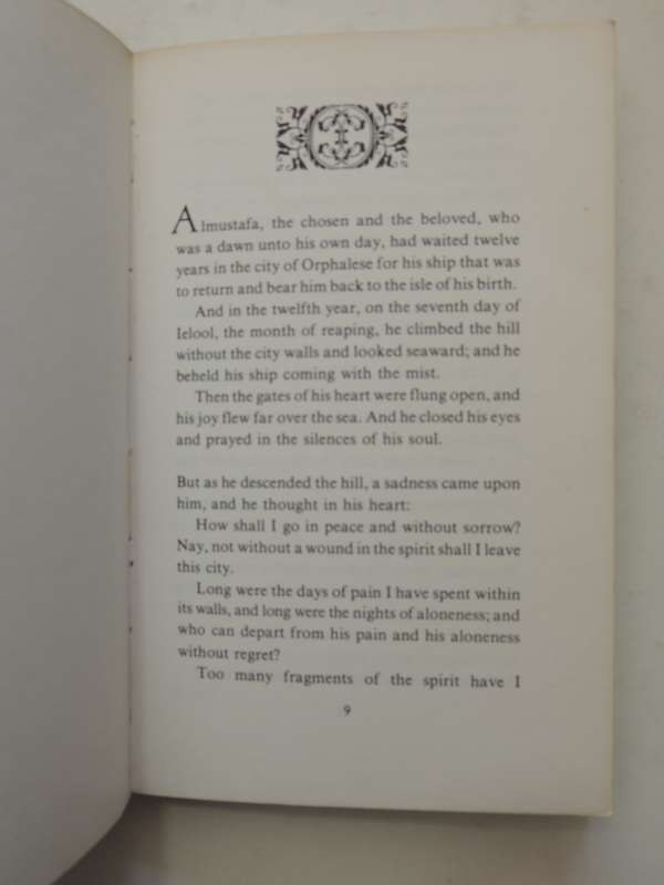 The Prophet  - Kahil Gibran