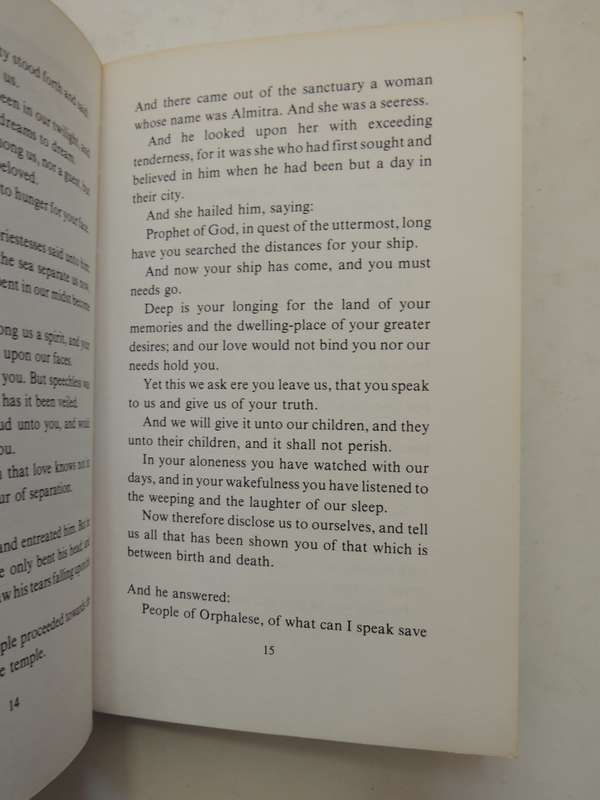 The Prophet  - Kahil Gibran