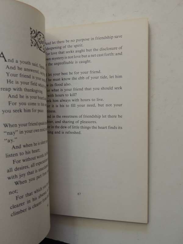 The Prophet  - Kahil Gibran