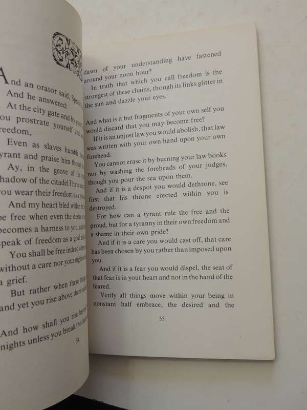 The Prophet  - Kahil Gibran