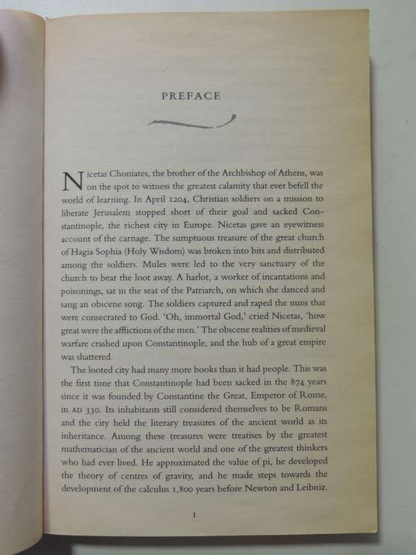 The Archimedes Codex, Revealling the Blueprint of Modern Science- Reviel Netz, William Noel