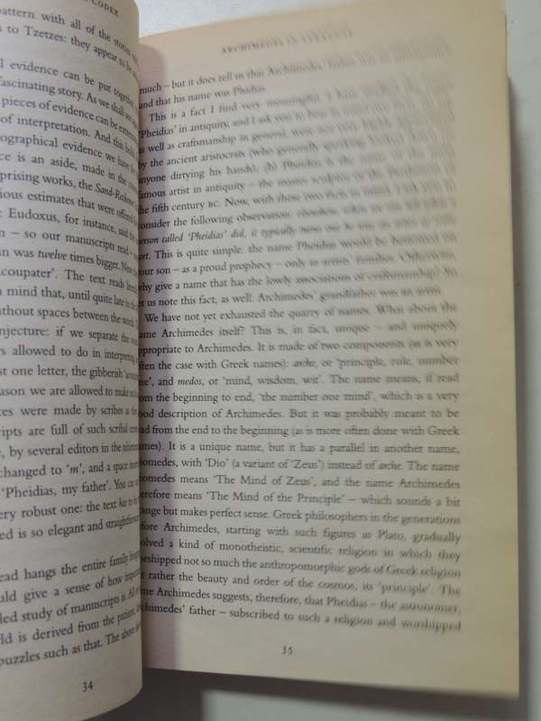 The Archimedes Codex, Revealling the Blueprint of Modern Science- Reviel Netz, William Noel