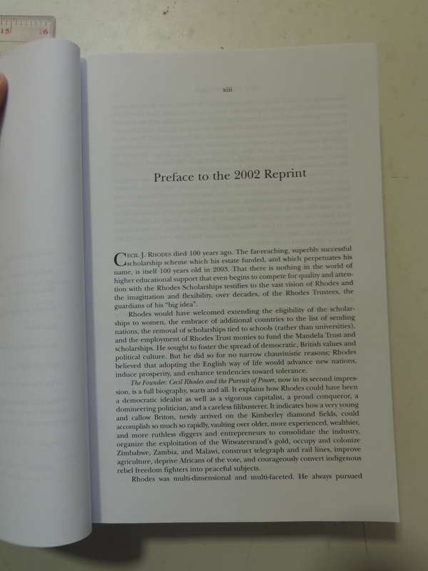 The Founder - Cecil Rhodes and the Pursuit of Power - Robert I Rotberg