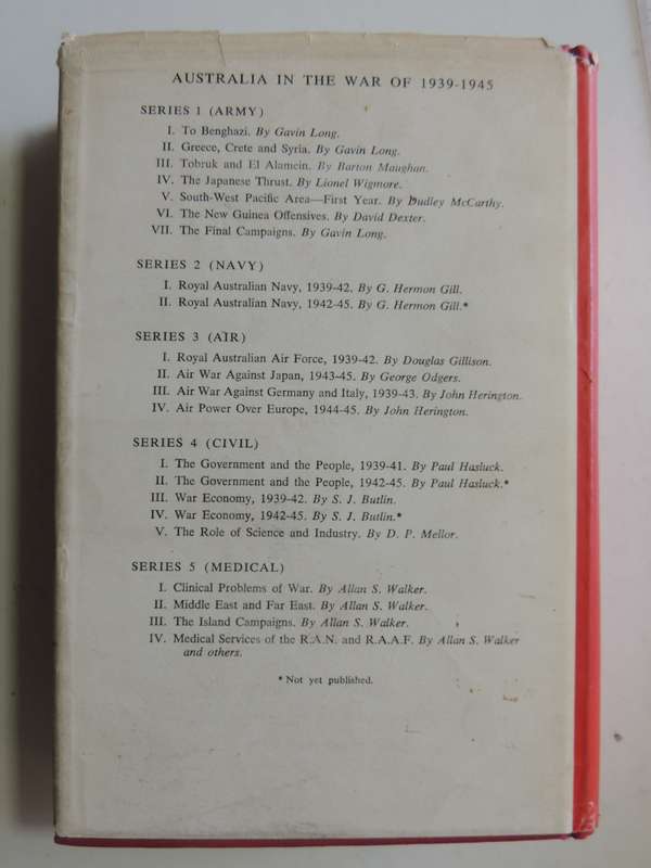 Tobruk and El Alamein, Australia in the War of 1939-1945 - Barton Maughan