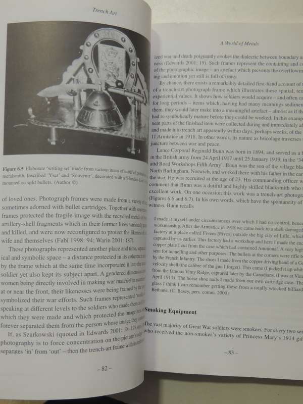 Trench Art: Materialities And Memories Of war - Nicholas J. Saunders
