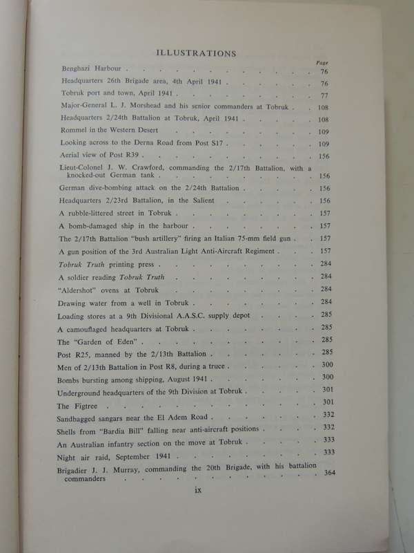 Tobruk and El Alamein, Australia in the War of 1939-1945 - Barton Maughan