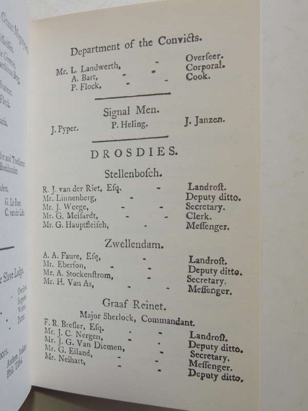 African Kalendar For MDCCII (1802) Under The Sanction Of Governmentcomplied by H.H. Smith