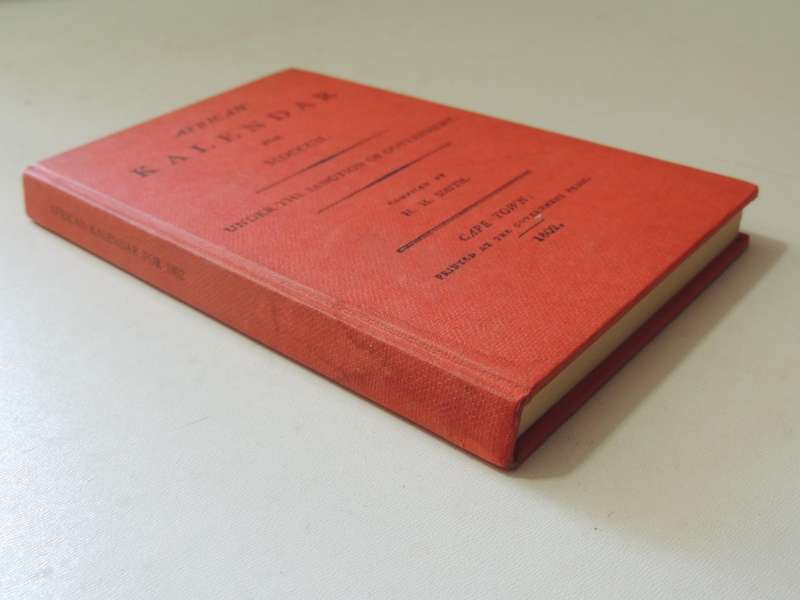 African Kalendar For MDCCII (1802) Under The Sanction Of Governmentcomplied by H.H. Smith