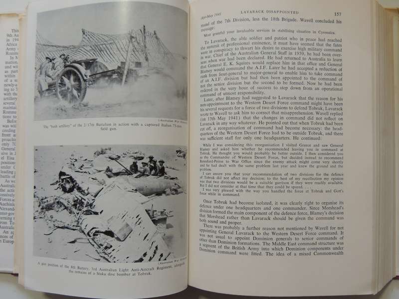 Tobruk and El Alamein, Australia in the War of 1939-1945 - Barton Maughan