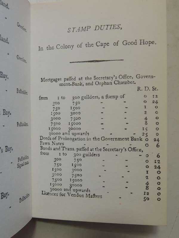 African Kalendar For MDCCII (1802) Under The Sanction Of Governmentcomplied by H.H. Smith