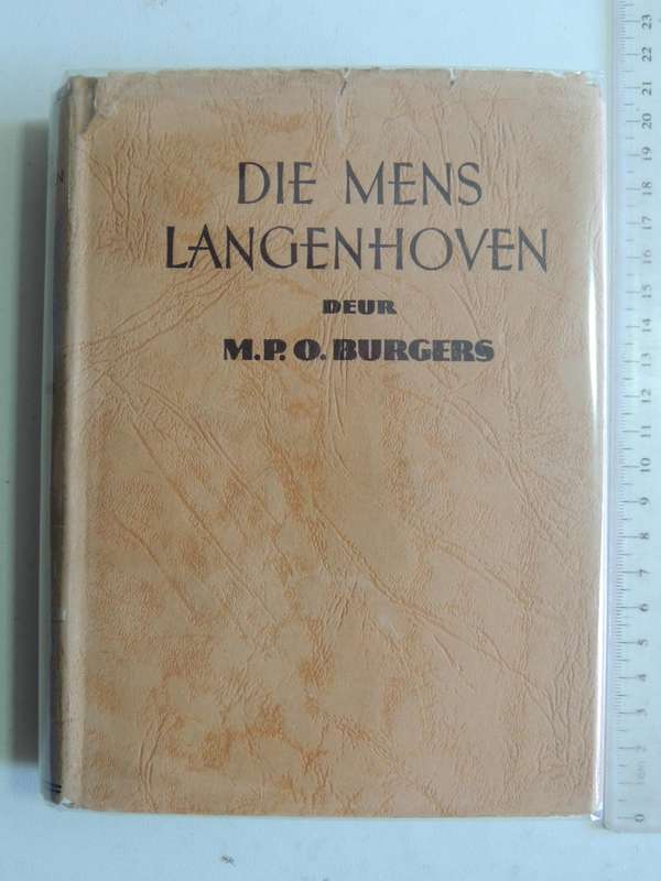 Die Mens Langenhoven -  M.P.O. Burgers