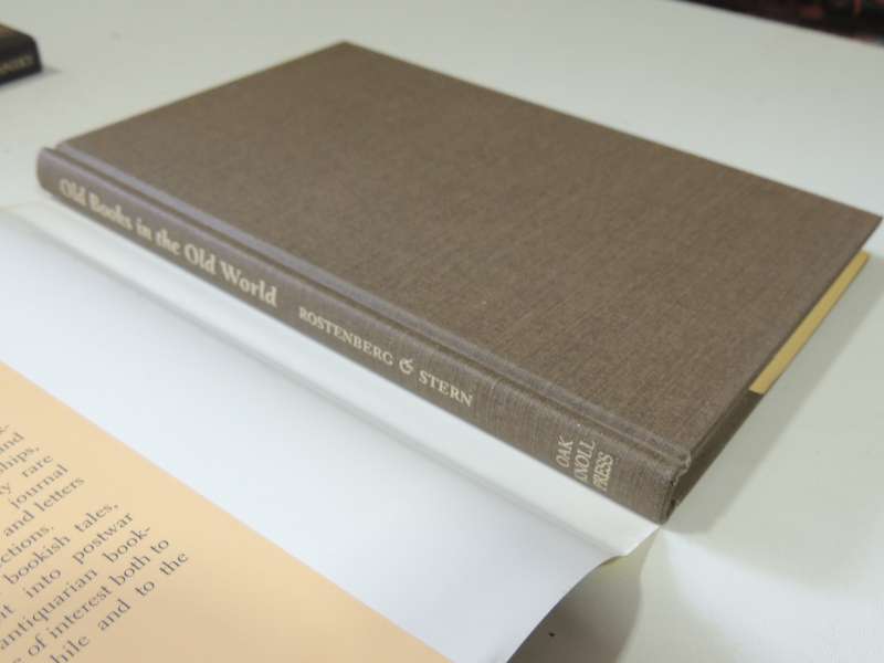 Old Books In The Old World: Reminiscences Of Book Buying Abroad Leona Rostenberg & Madelaine B. Ster