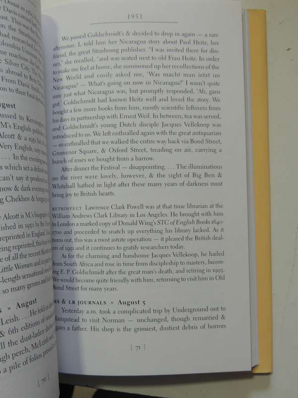 Old Books In The Old World: Reminiscences Of Book Buying Abroad Leona Rostenberg & Madelaine B. Ster