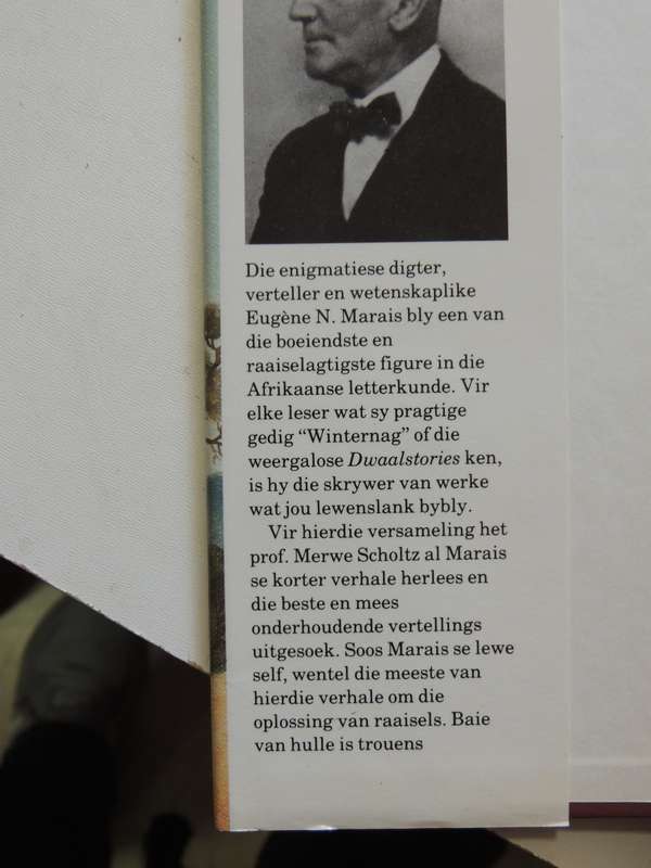 Meesterverhale Van Eugene N. Marais- compiled by Merwe Scholtz   FIRST EDITION 1994