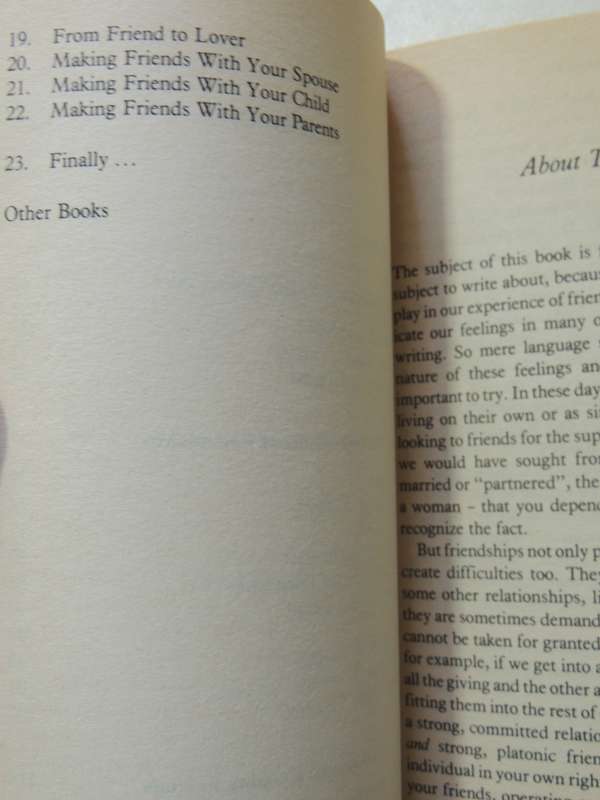 Being Friends- Peter Levin