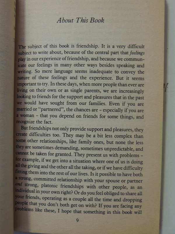 Being Friends- Peter Levin