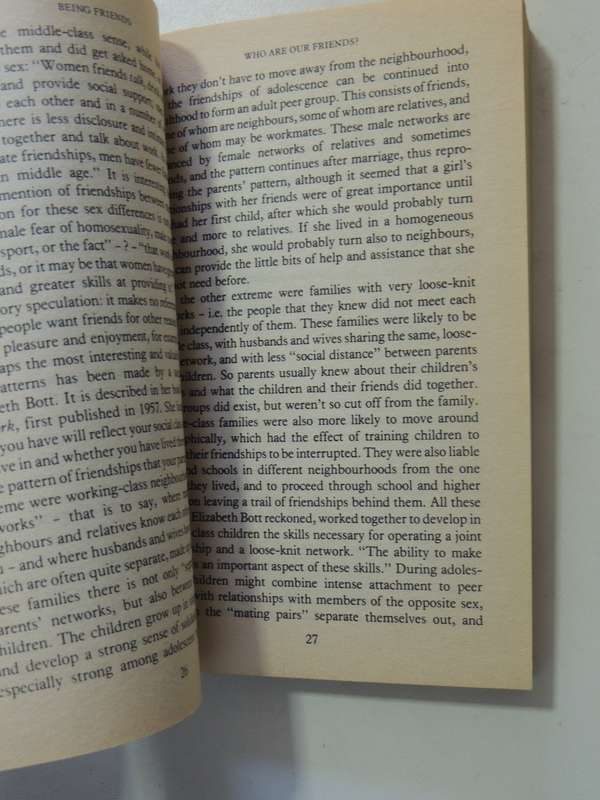 Being Friends- Peter Levin